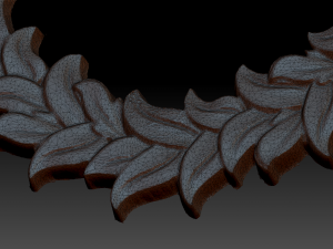 wreath of leaves 2 3D मॉडल