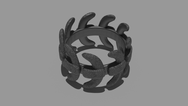 brutal bone ring Modèles 3D en vedette .c4d .max .obj .3ds .fbx .stl .blend 