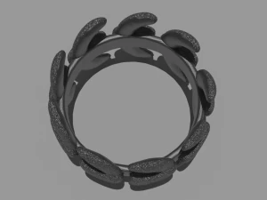 brutal bone ring 3D Print Model