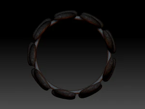 brutal bone ring 3D Print Model