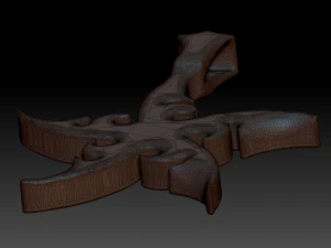 shuriken pendant 3D Print Model