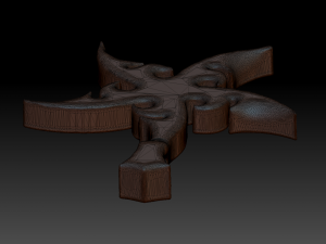 shuriken pendant 3D 打印模型