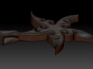 shuriken pendant 3D 打印模型