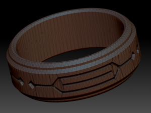 fashion ring 1 3D 打印模型