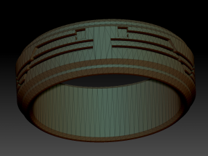 fashion ring 2 Modèles 3D en vedette