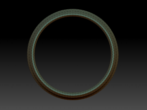 fashion ring 2 Modèles 3D en vedette