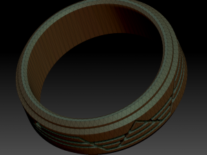 fashion ring 2 Modèles 3D en vedette