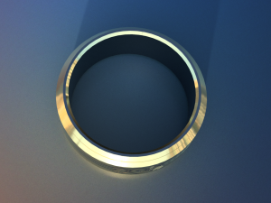 fashion ring 3 Model Cetak 3D