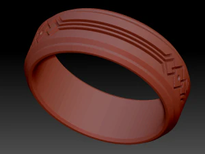 fashion ring 3 3D Print Model