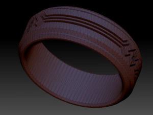 fashion ring 3 3D Print Model