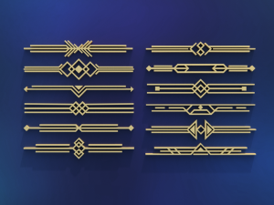 direct ornament collection 1 Modèle 3D