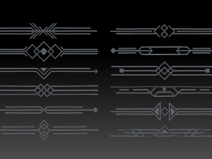 direct ornament collection 1 Modello 3D