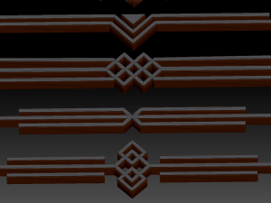 direct ornament collection 1 Modello 3D