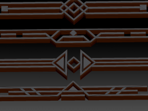 direct ornament collection 1 Modello 3D
