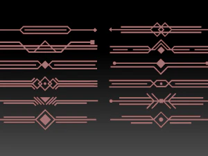 direct ornament collection 2 3D Model