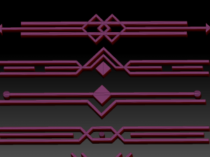 direct ornament collection 2 3D 模型