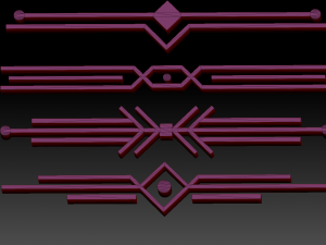 direct ornament collection 2 3D 模型