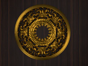 장식 sp4 CNC 3D 모델