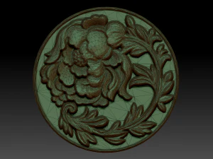 ornament sp7 cnc 3D Model