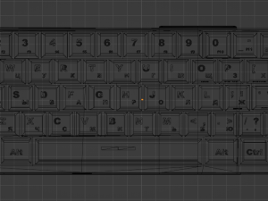 Keyboard 3D-Modell