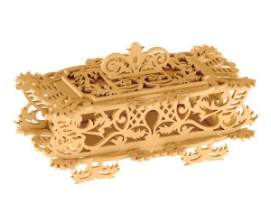 crea file dxf 2d per laser Modello di stampa 3D