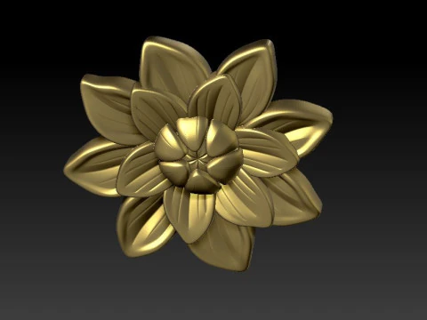 Luxurious classic golden cnc engraved wrought iron wood model 3D printed model 3D Print Model 3D Model