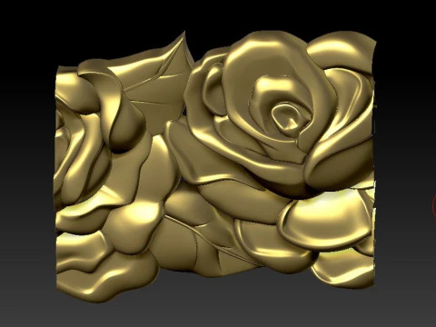 Decorative patterns for ceilings walls mirror frames picture frames production and construction 3D 3D Print Model