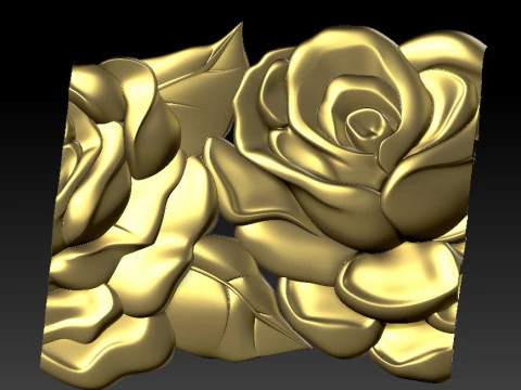 Decorative patterns for ceilings walls mirror frames picture frames production and construction 3D 3D Print Model