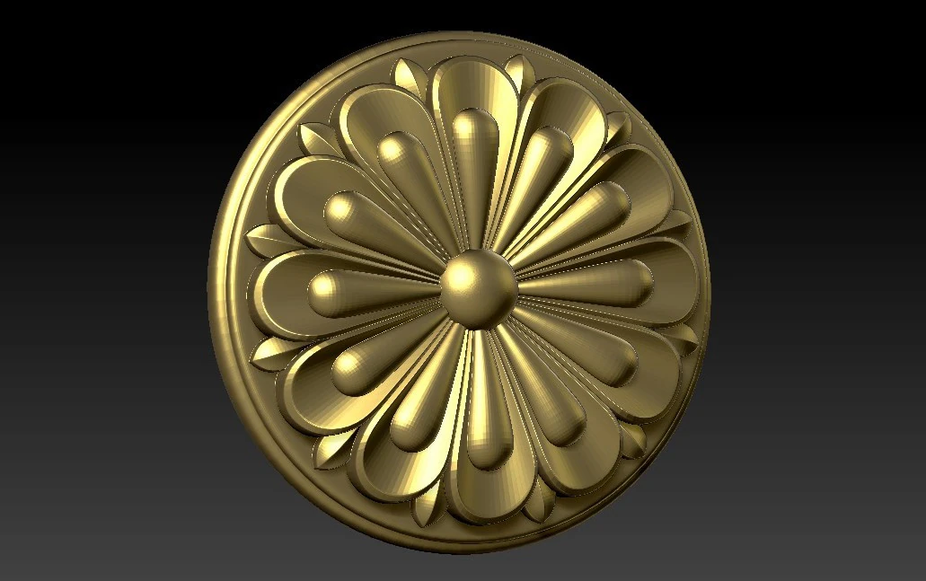 Decorative patterns for ceilings walls mirror frames picture frames production and construction 3D 3D Print Model .c4d .max .obj .3ds .fbx .stl .blend 