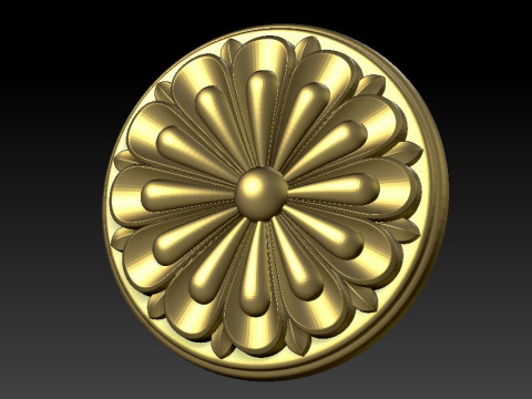 Padrões decorativos para tetos, paredes, molduras de espelhos, produção e construção de molduras 3D Modelo de Impressão 3D