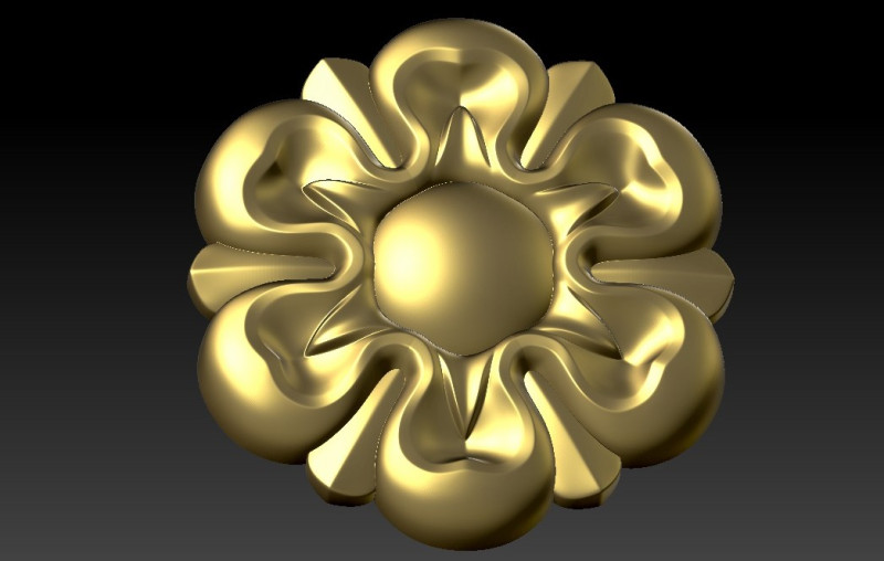 Padrões decorativos para tetos, paredes, molduras de espelhos, produção e construção de molduras Modelo de Impressão 3D .c4d .max .obj .3ds .fbx .stl .blend 