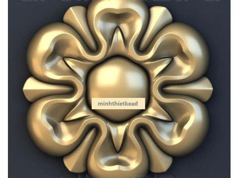 Decorative patterns for ceilings walls mirror frames picture frames production and construction 3D Print Model