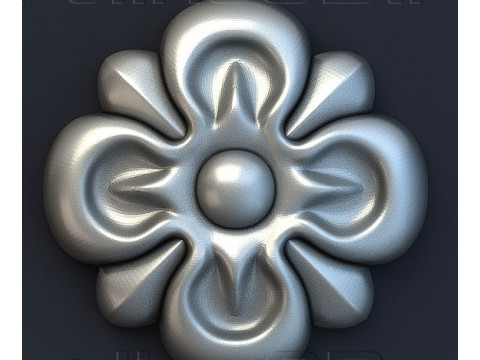 Klasyczna pozłacana drewniana rama lustra wyprodukowana na maszynie CNC 3D Model do druku 3D