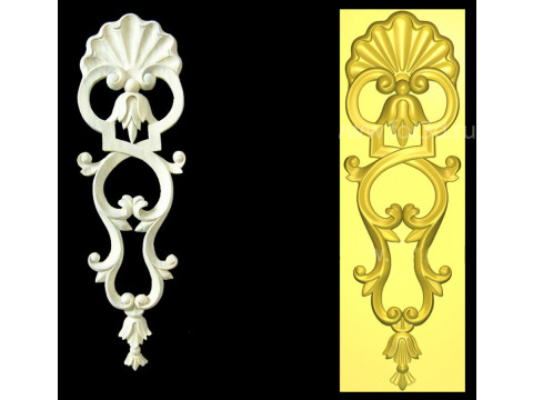 Tavanlar için dekoratif desenler duvarlar ayna çerçeveleri resim çerçeveleri CNC makine çıkışı 3D Baskı Modeli