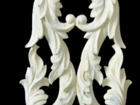 छत, दीवारों, दर्पण फ्रेम, चित्र फ्रेम, सीएनसी मशीन आउटपुट के लिए सजावटी पैटर्न 3D प्रिंट मॉडल