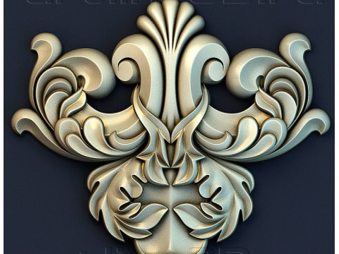 Tavanlar için dekoratif desenler duvarlar ayna çerçeveleri resim çerçeveleri CNC makine çıkışı 3D Baskı Modeli