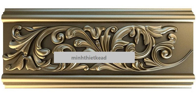 Decorative molding patterns on interior walls plaster wood cement ceilings tables chairs beds 3D Print Model .c4d .max .obj .3ds .fbx .stl .blend 