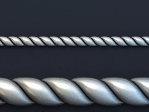 边框内墙石膏木水泥天花板桌椅床上的装饰图案 3D 打印模型