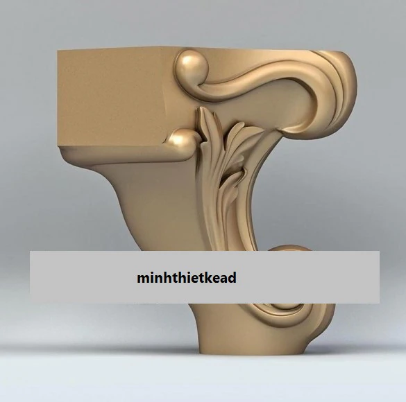 Gambe per tavoli da divano classici, mobili in legno, lavorazione del legno con macchina CNC Modello di stampa 3D .c4d .max .obj .3ds .fbx .stl .blend 