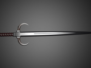 boun sword 3D Model