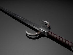 boun sword 3D Model