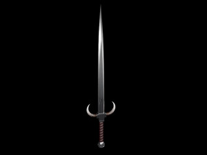 boun sword 3D Model