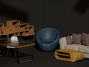 furniture pack 3D Модель