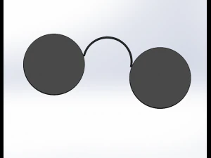 sun glasses 3D Print Model