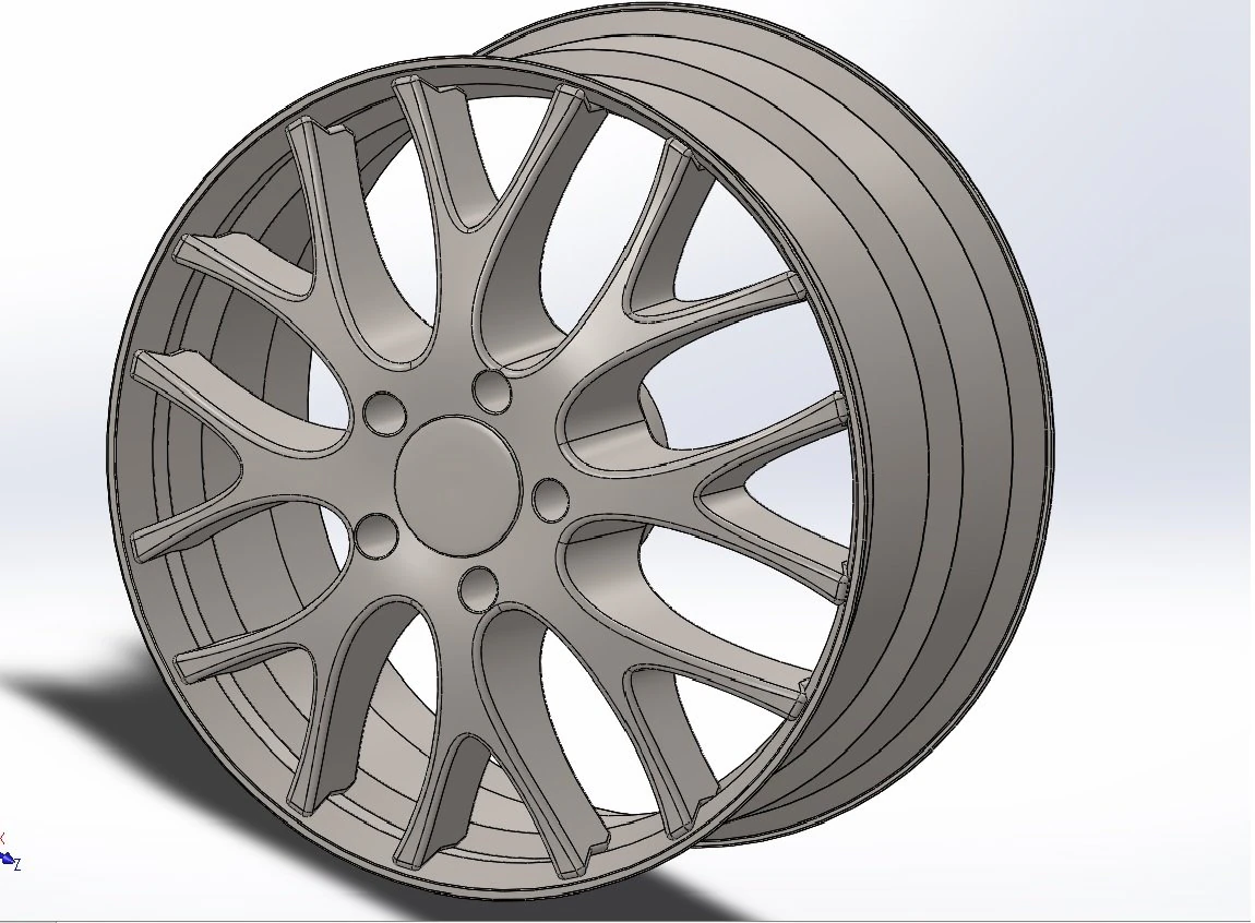 car wheel part 3D Print Model .c4d .max .obj .3ds .fbx .stl .blend