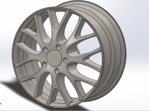 car wheel part Model do druku 3D