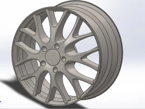 car wheel part 3D Print Model