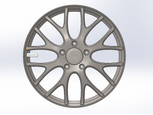 car wheel part 3D 프린트 모델