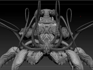 海怪 3D 打印模型