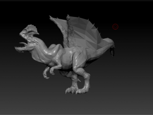 anjanath 3D Принт Модель